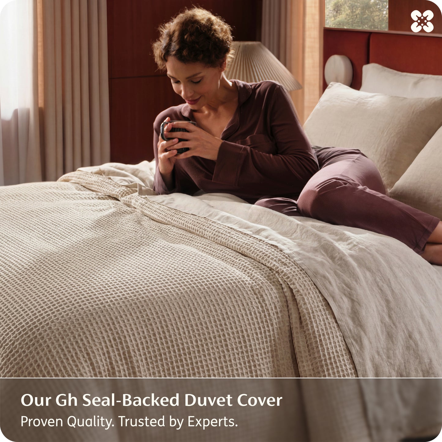 PureWoven™ Cotton Waffle Weave Duvet Cover