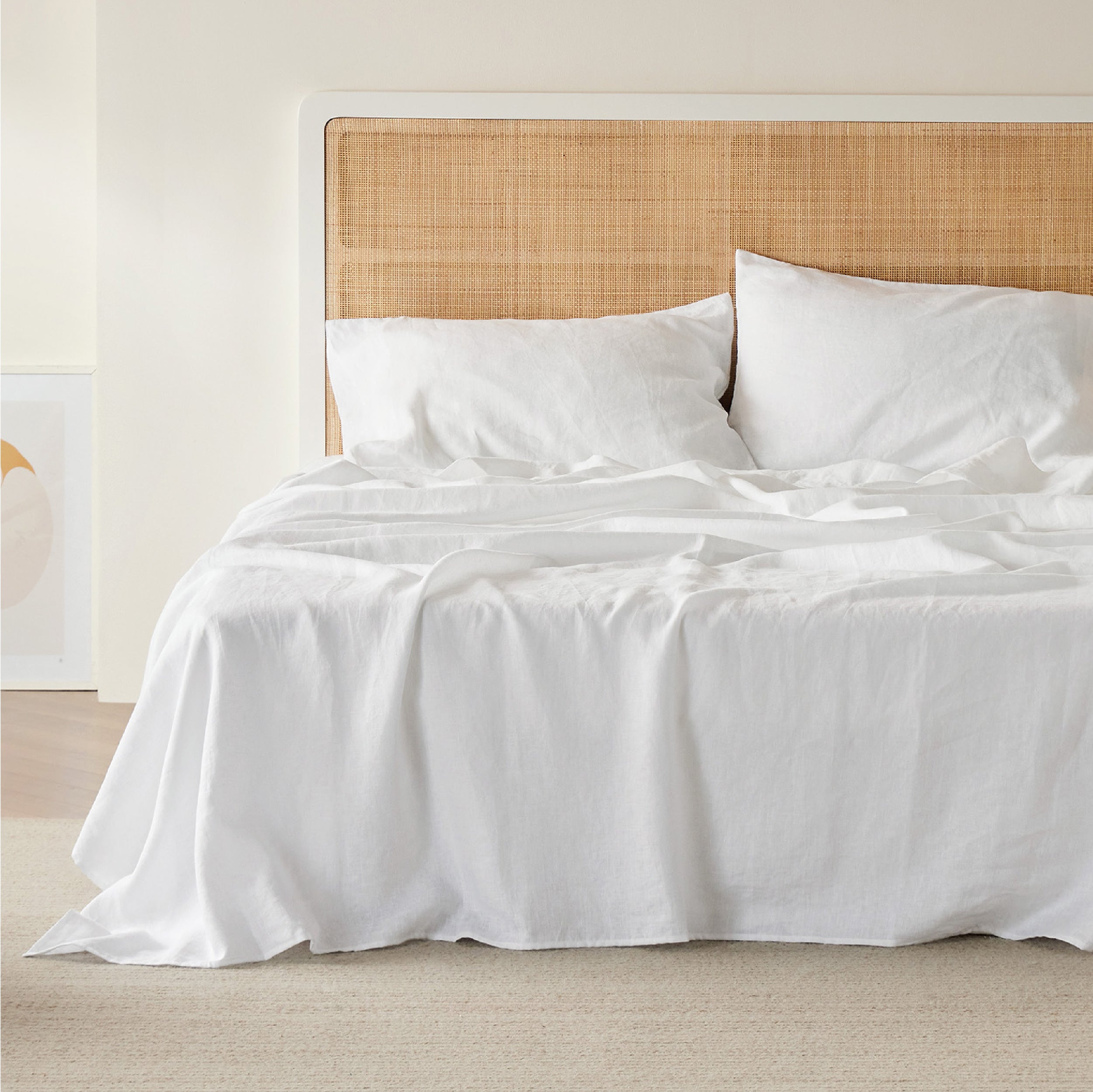 GentleSoft® Cotton-Linen Blend Sheet Set