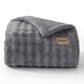 GentleSoft® Bubble Sherpa Fleece Blanket