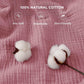 100% Cotton Gauze Spring Throw Blanket