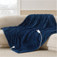 Ribbed Heated Blanket