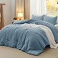 Prewashed Plain Comforter Set