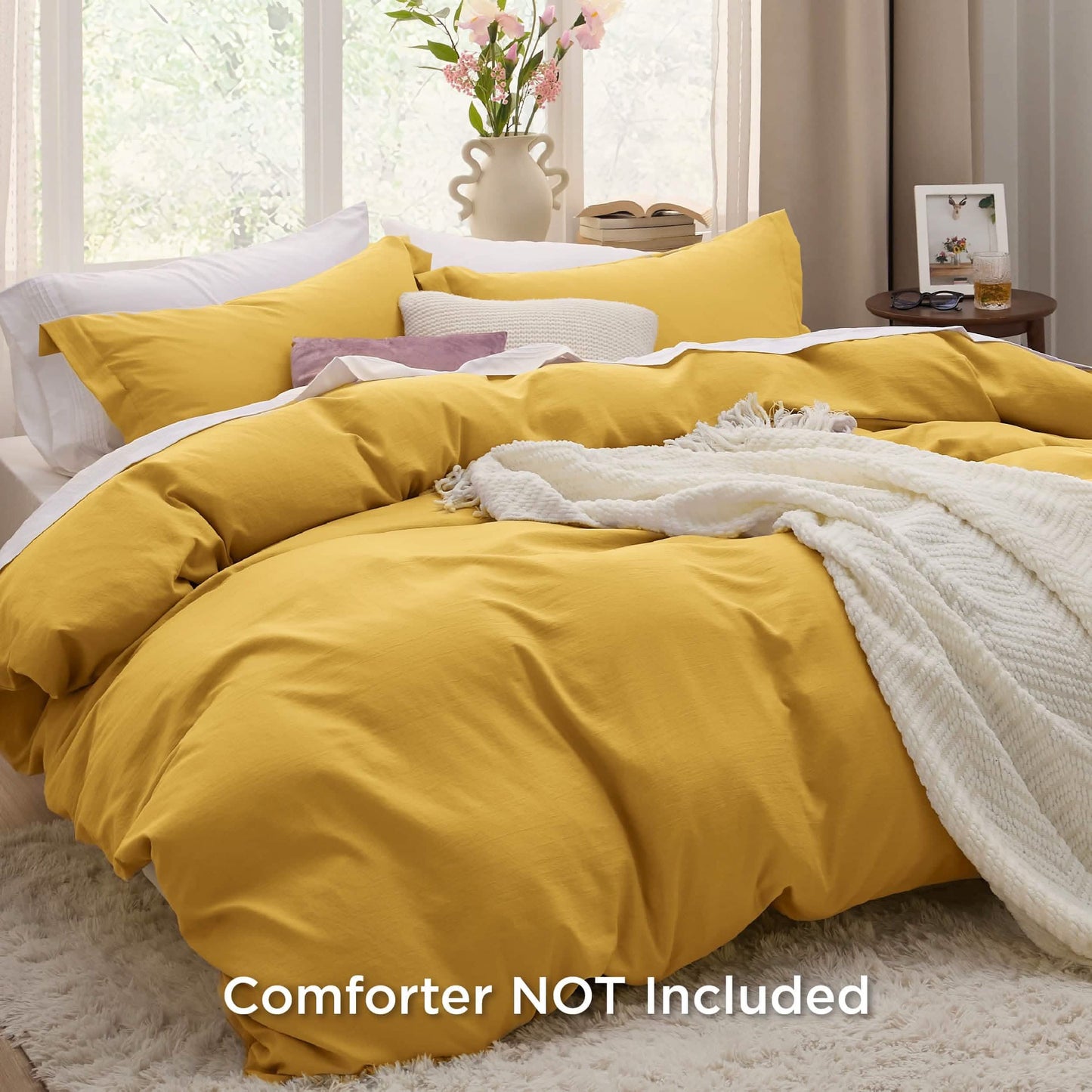ButterySoft Ultra Soft Hypoallergenic Microfiber Duvet Cover Set