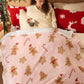 Christmas Fuzzy Sherpa Blanket