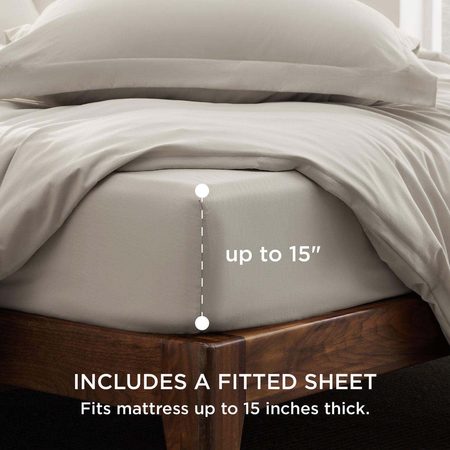 Prewashed Microfiber Duvet Cover Set