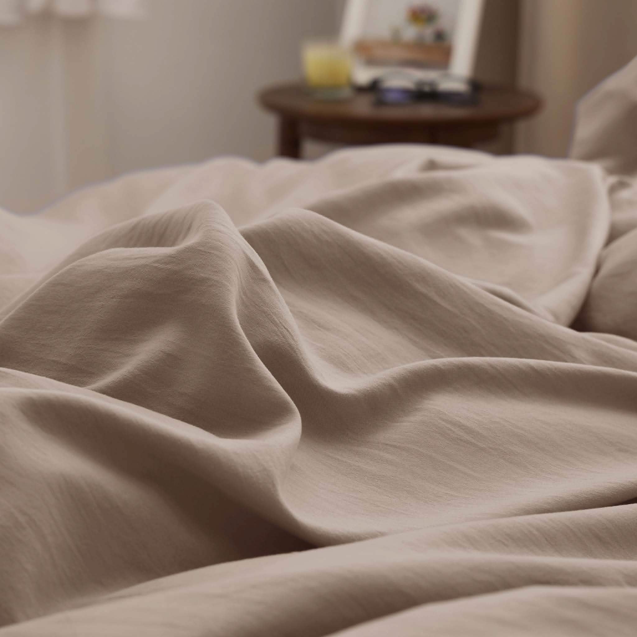 Prewashed Polyester Microfiber Duvet Cover Set