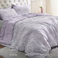 Graceful Bow Jacquard Comforter Set