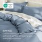 Brushed Microfiber Duvet Cover Set