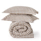 Gingham Comforter Set