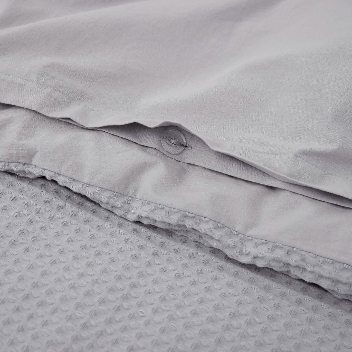 GentleSoft™ Cotton Waffle Weave Duvet Cover Set