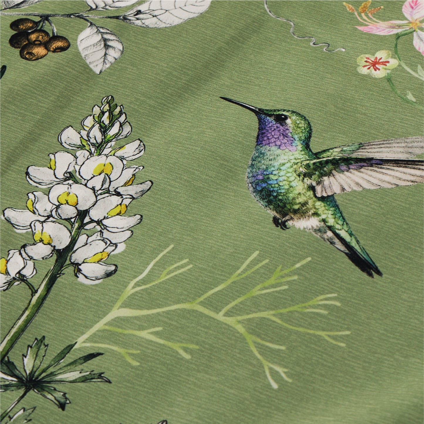 Retro Botanical Comforter Set