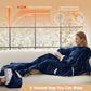 Full-body Sherpa Fleece Heated Blanket Hoodie