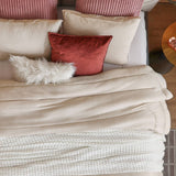 Reversible Warm and Cooling Comforter Set