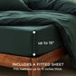 Prewashed Microfiber Duvet Cover Set