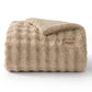 GentleSoft® Bubble Sherpa Fleece Blanket