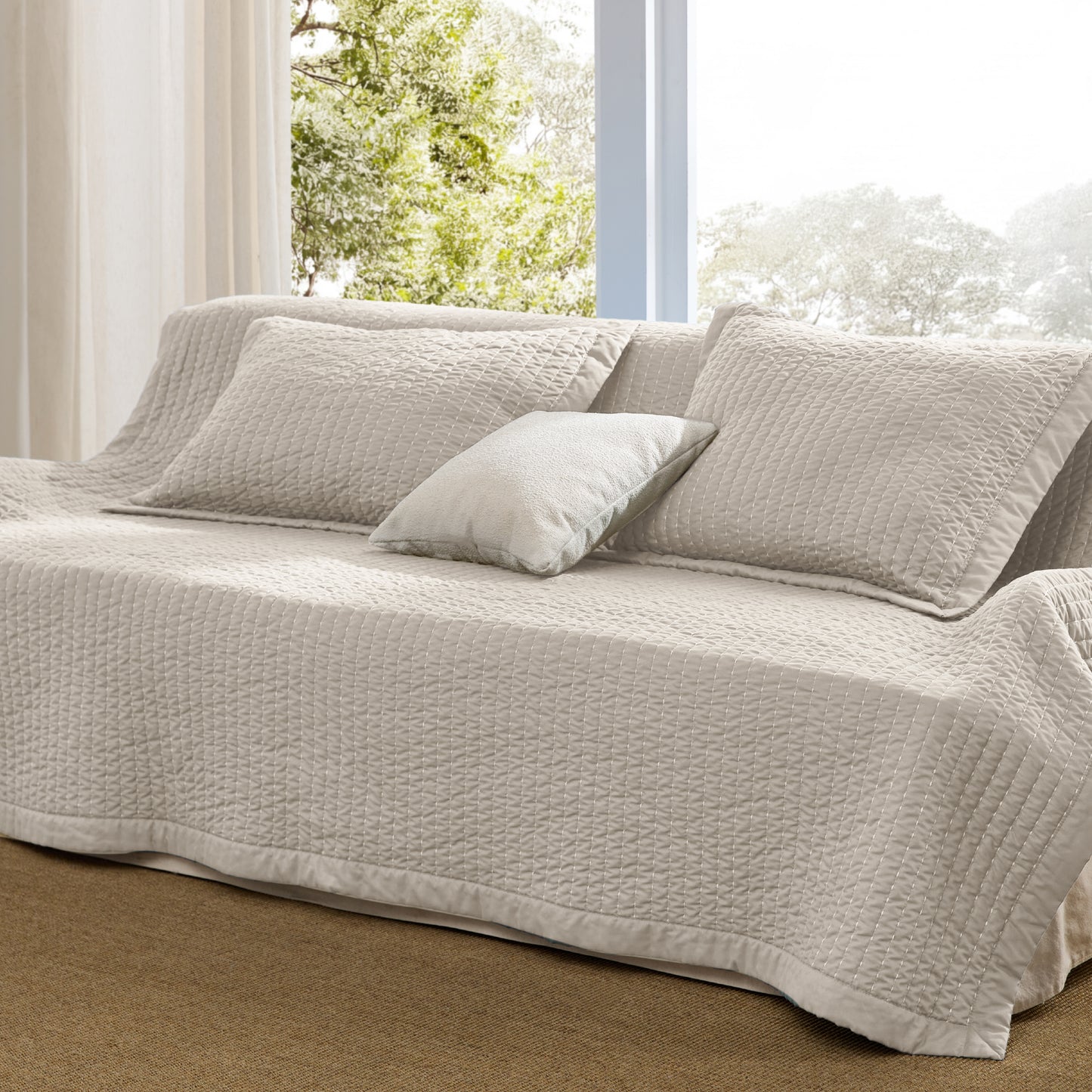Corduroy Pattern Quilt Set