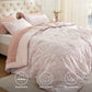 Graceful Bow Jacquard Comforter Set