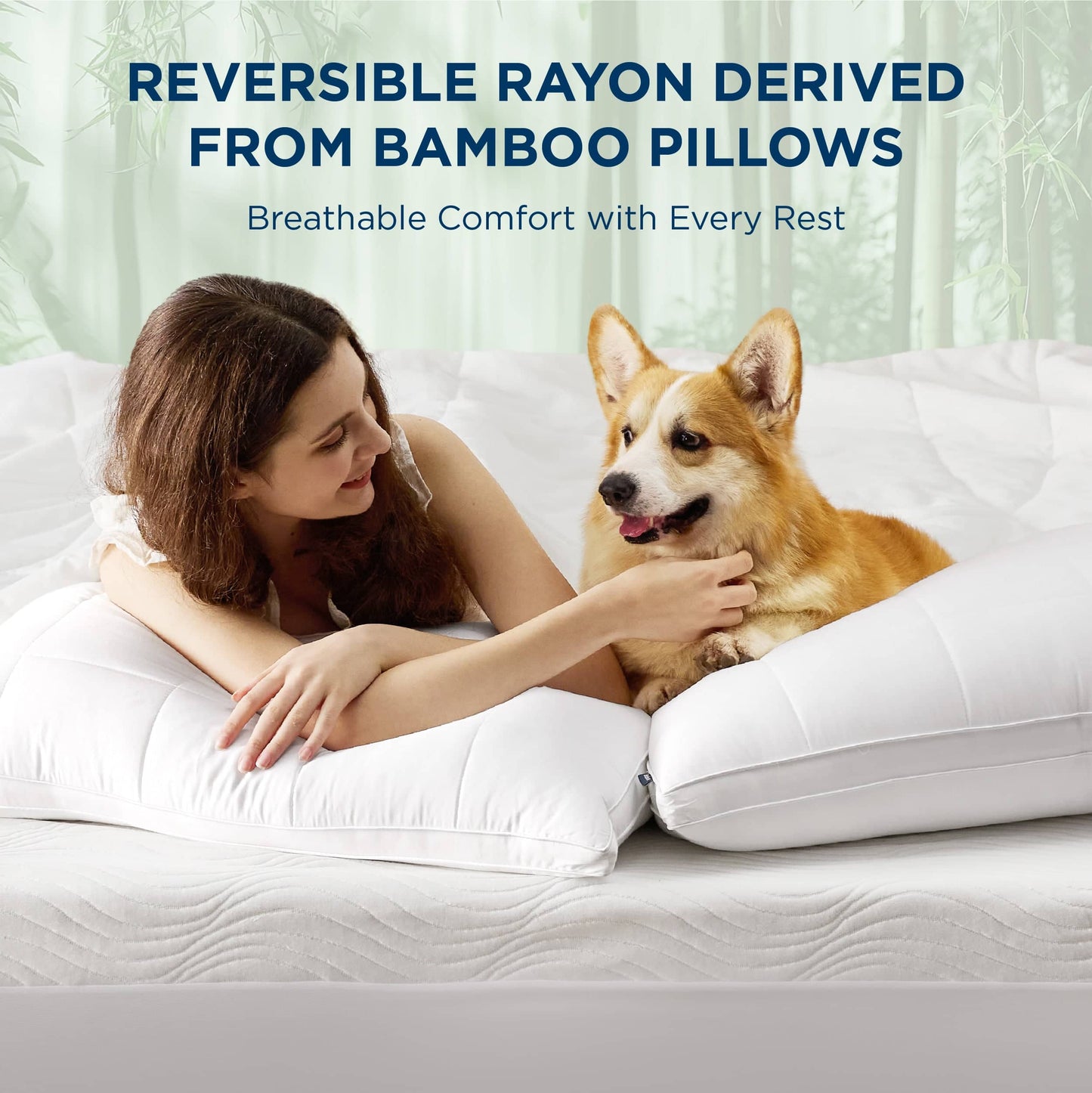 Reversible Rayon Derived from Bamboo Pillows