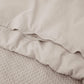 GentleSoft™ Cotton Waffle Weave Duvet Cover Set