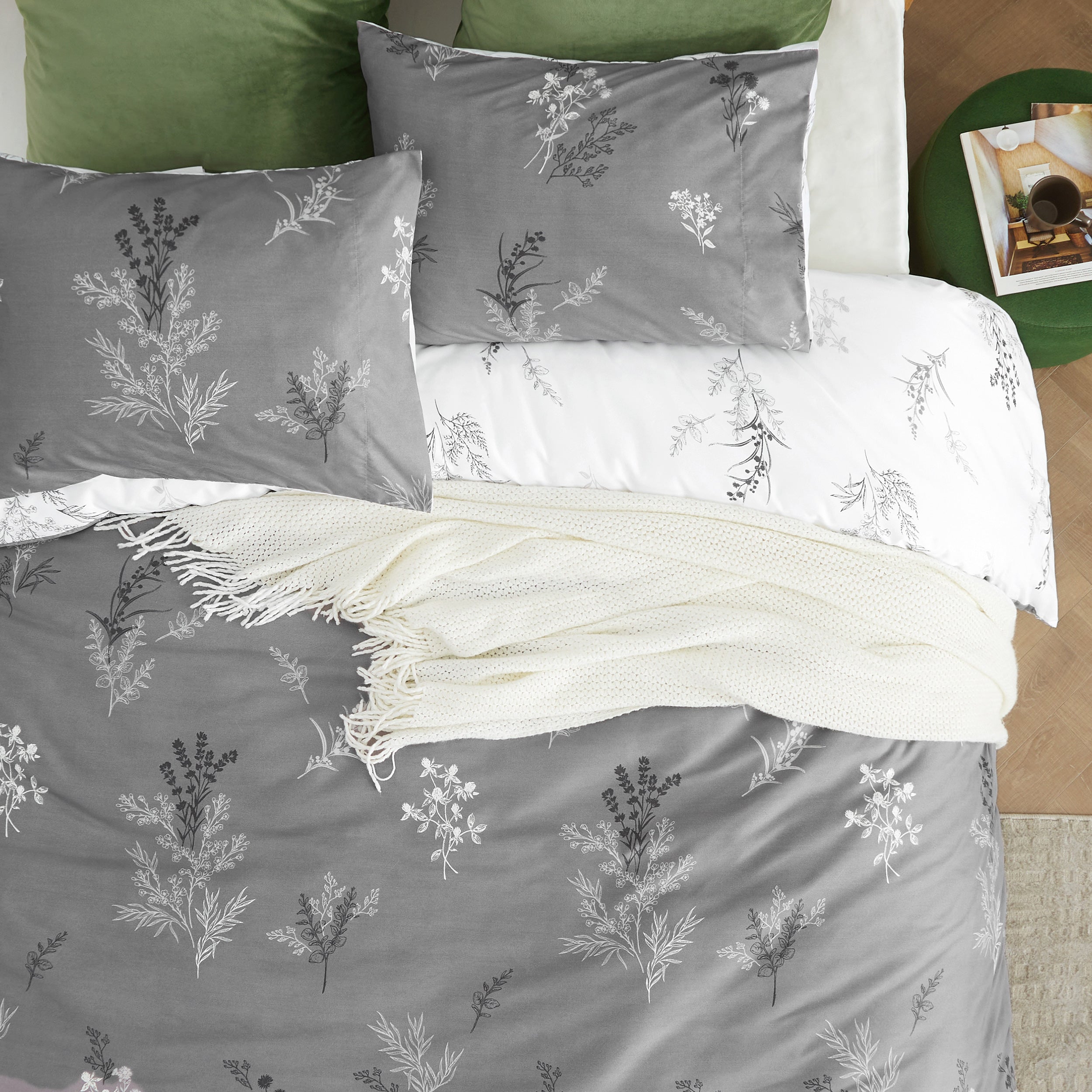 Twin Microfiber Duvet Cover Set | Soft & Cozy – Bedsure