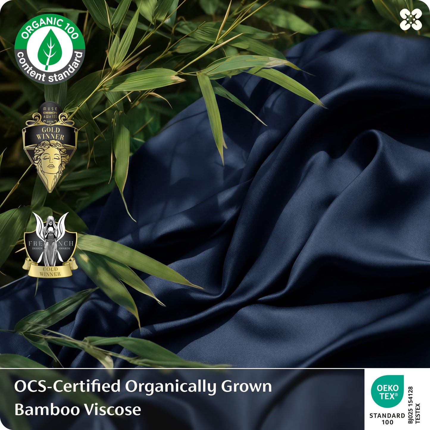 PureWoven™ Organically Grown Bamboo Viscose Sheet Set