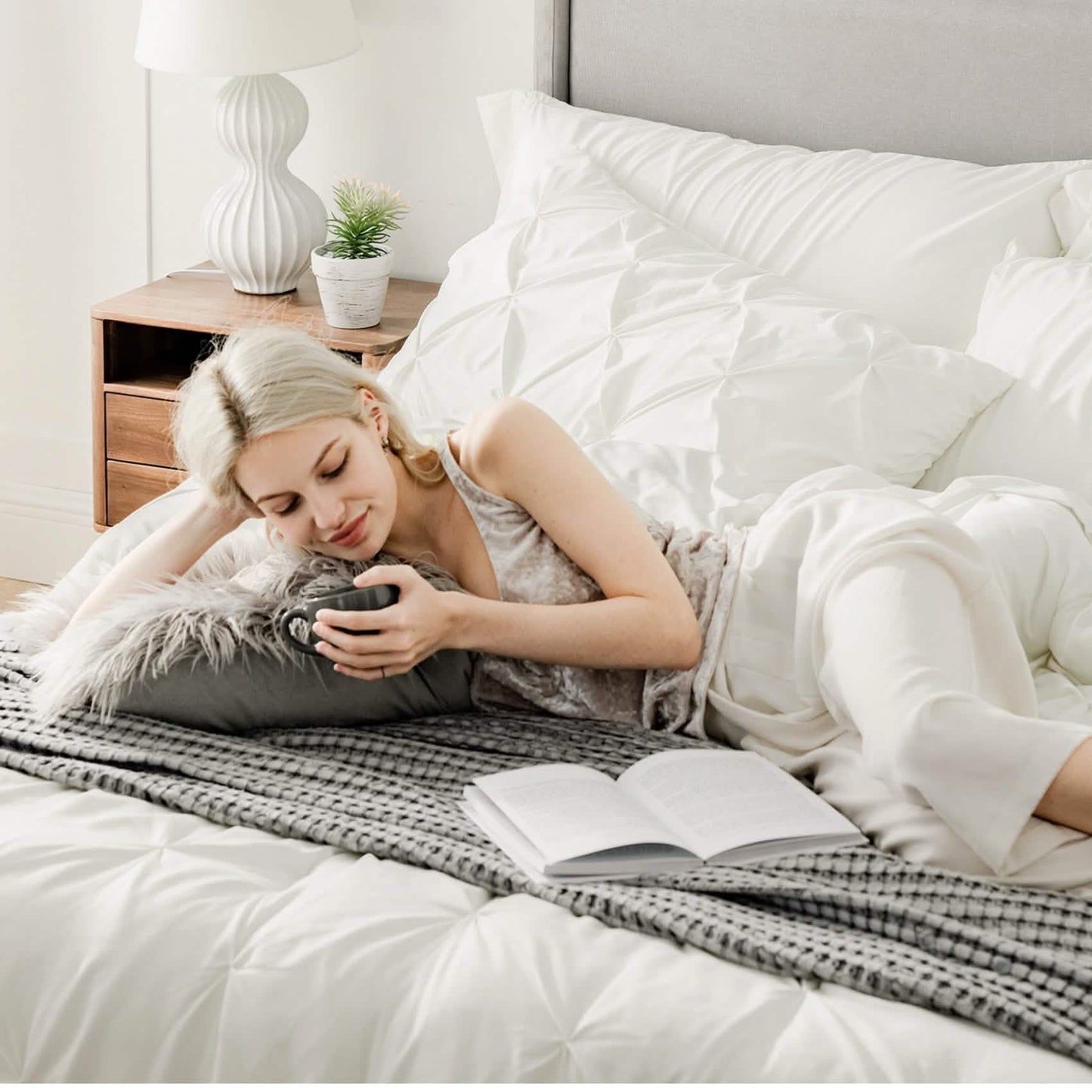 GentleSoft™ Pintuck Bed-in-a-Bag