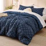 Boho Tufted Embroidery Comforter Set