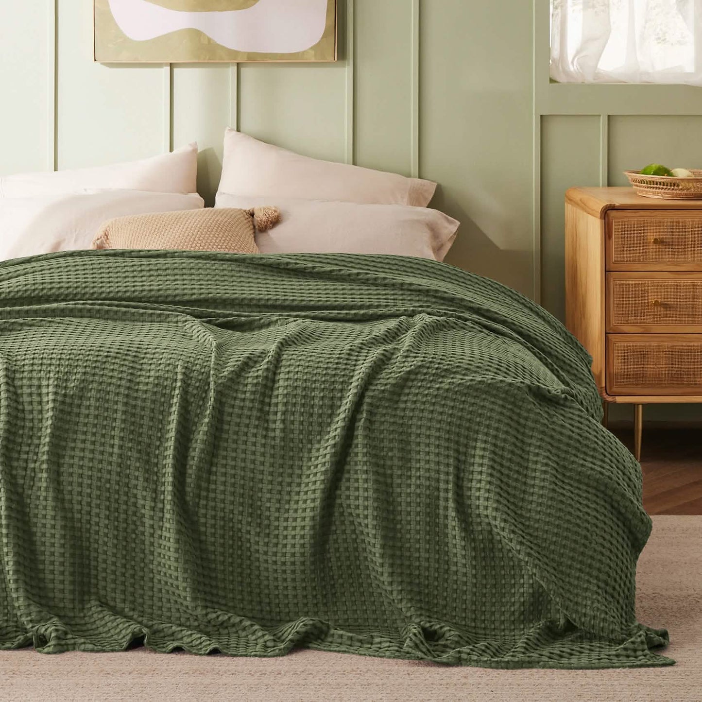 Cooling Waffle Blanket