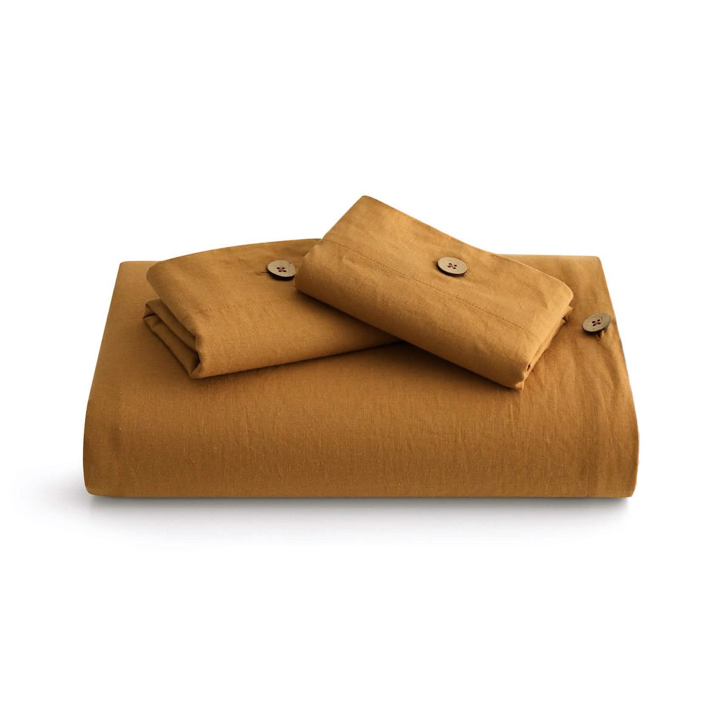 Cotton Linen Hybrid Duvet Cover Set