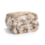 Faux Fur Sherpa Fleece Blanket