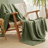 Viscose from Bamboo Waffle Weave Blanket