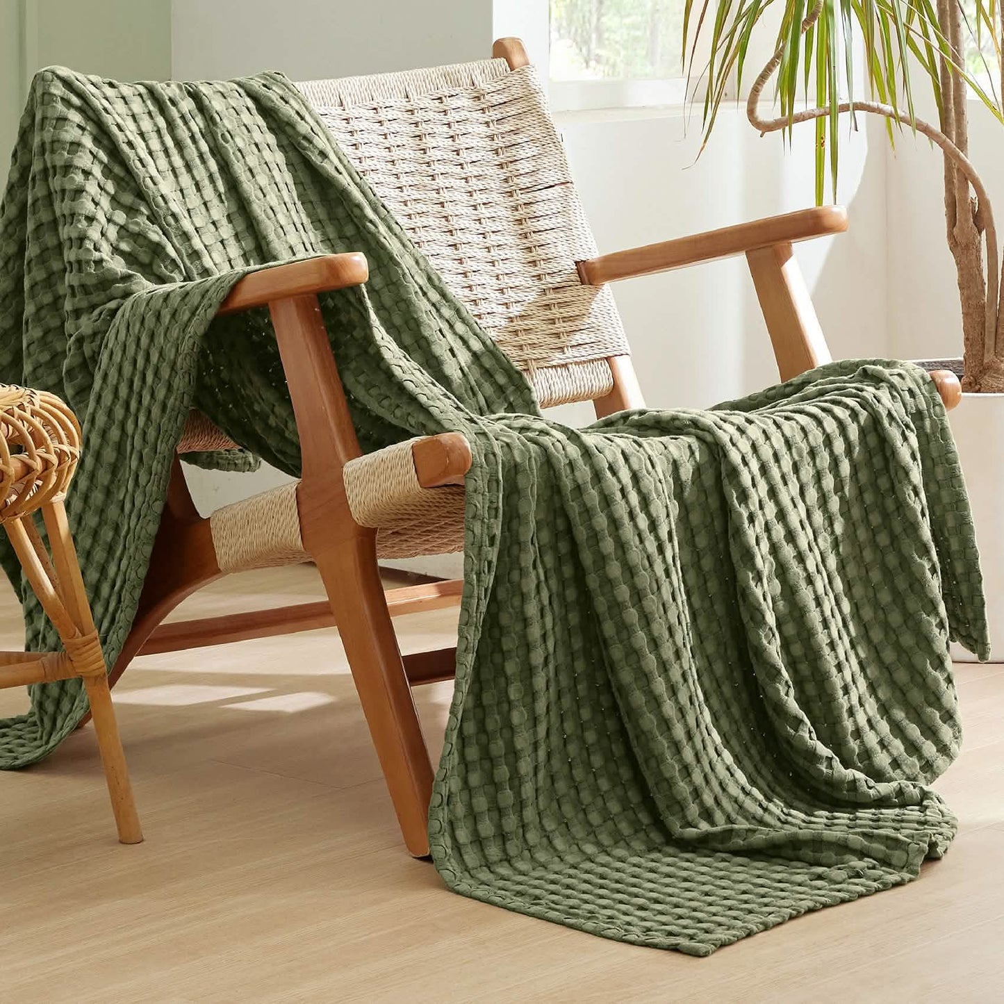 Cooling Waffle Blanket