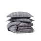 GentleSoft® Striped Washed Cotton Duvet Cover Set