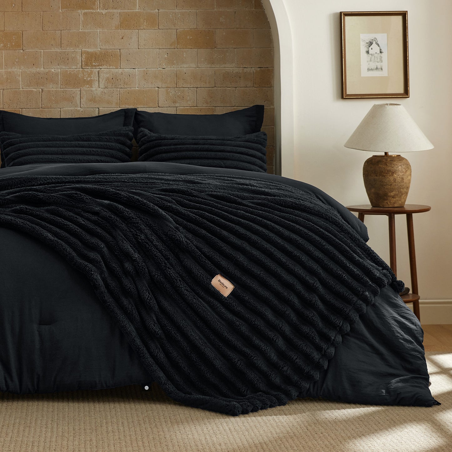 GentleSoft® 2 in 1 Comforter With Blanket Set