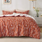 GentleSoft® Reversible Floral Print Duvet Cover Set