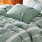 GentleSoft® Cotton Boho Waffle Weave Duvet Cover Set