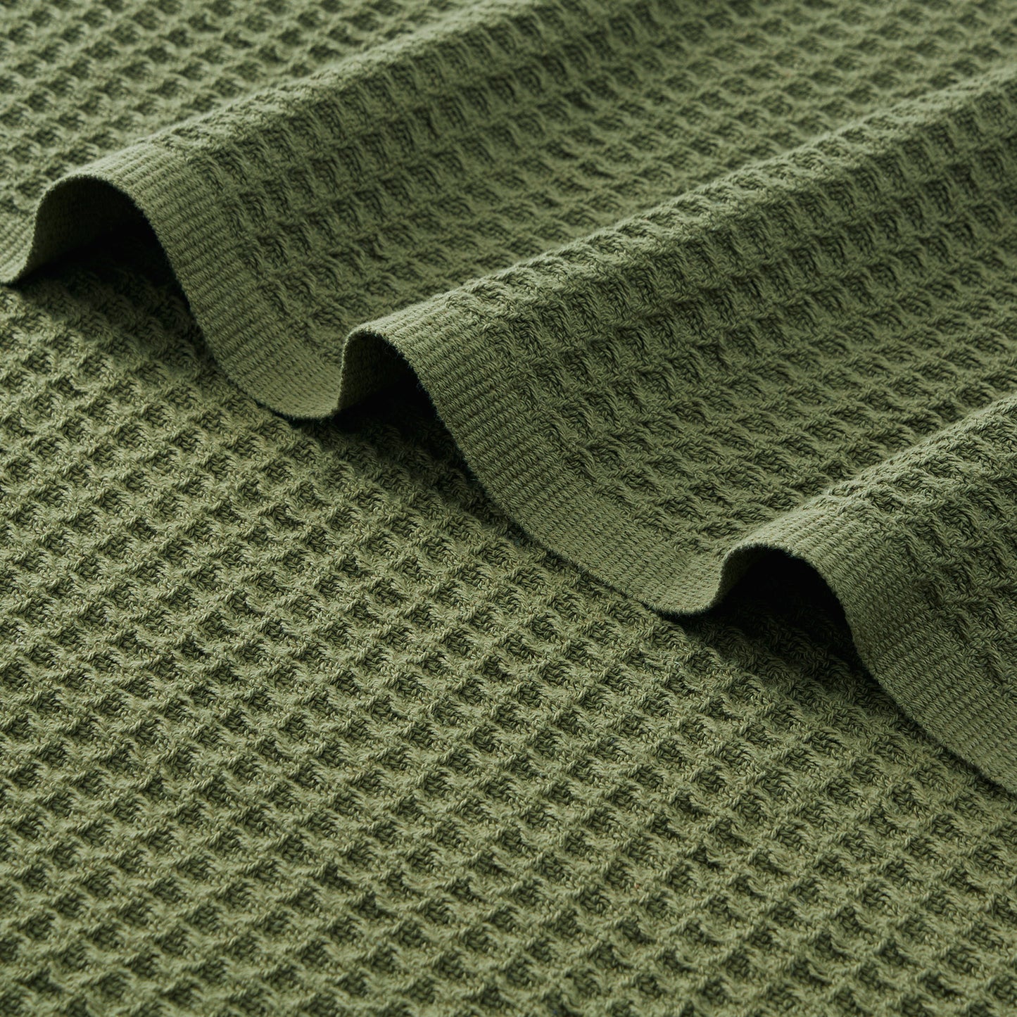 GentleSoft™ Cotton Waffle Weave Blanket