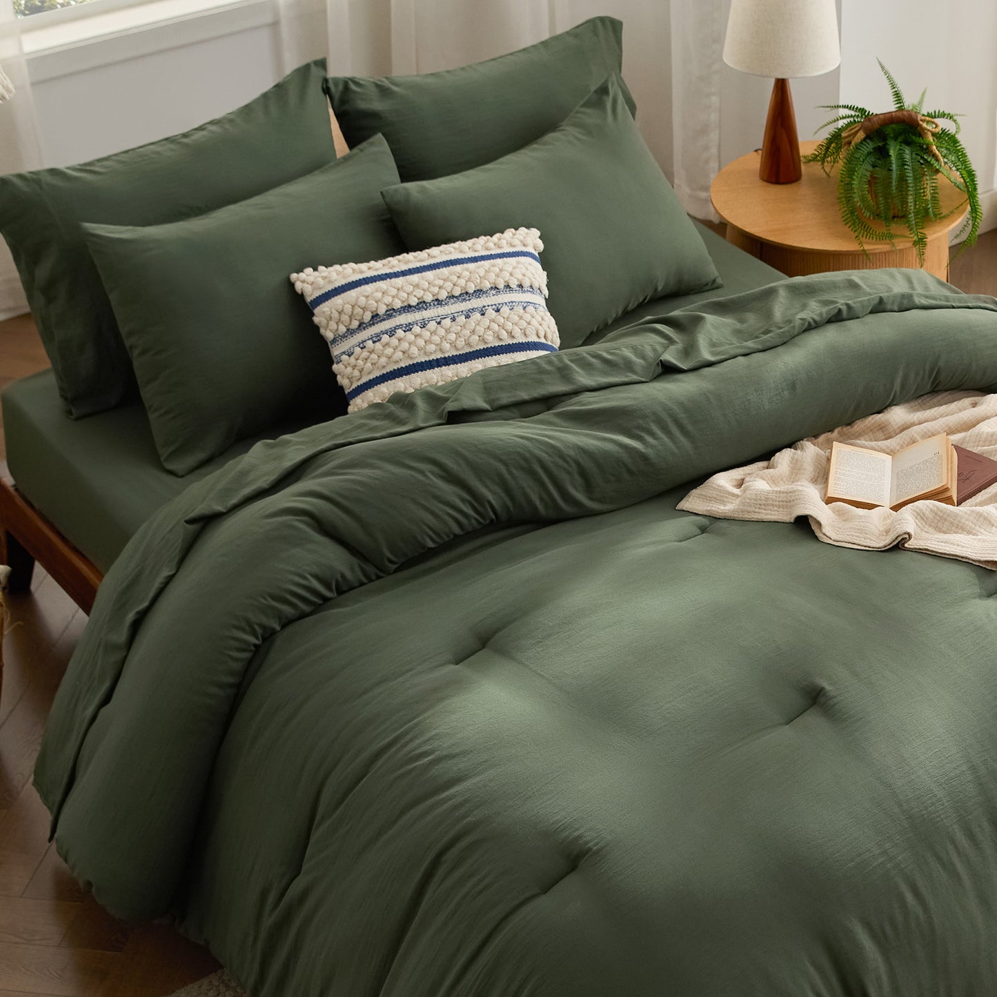 Prewashed Down Alternative Bed-in-a-bag