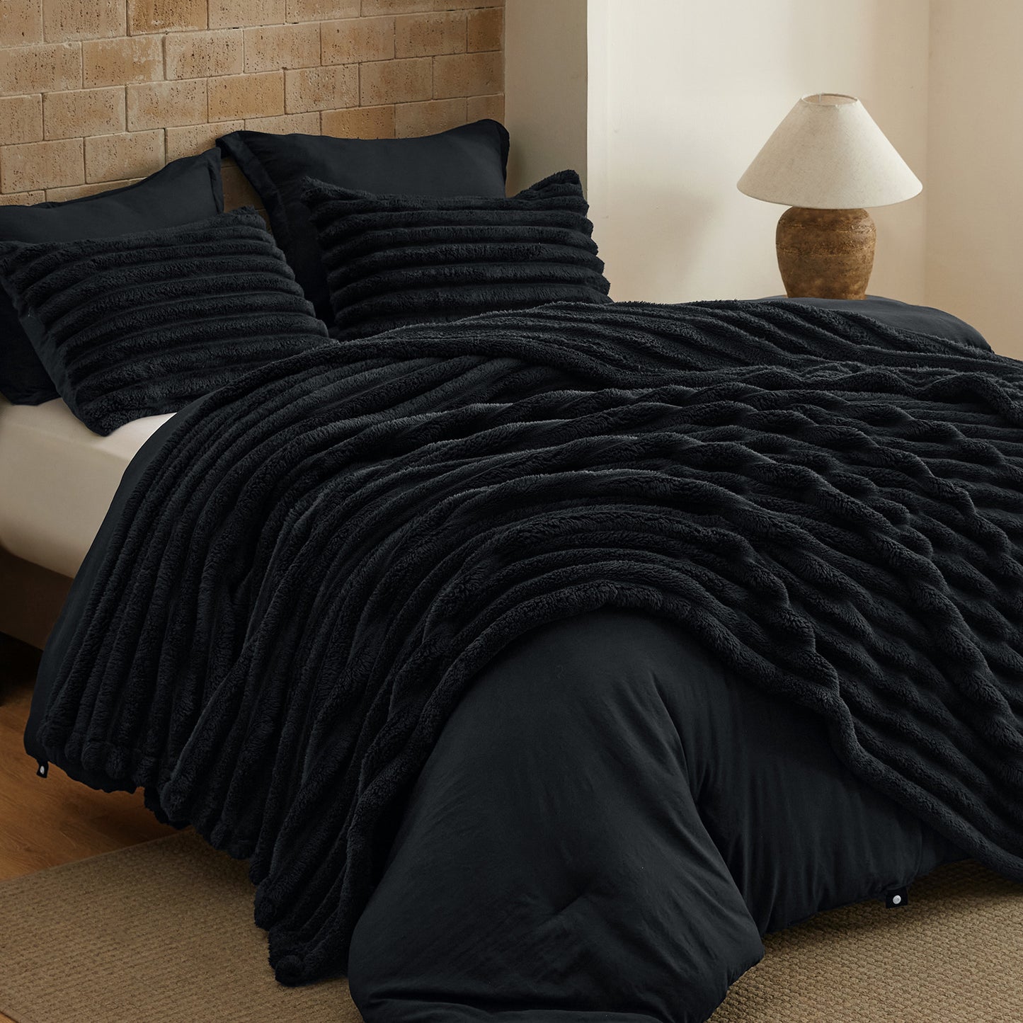 GentleSoft® 2 in 1 Comforter With Blanket Set