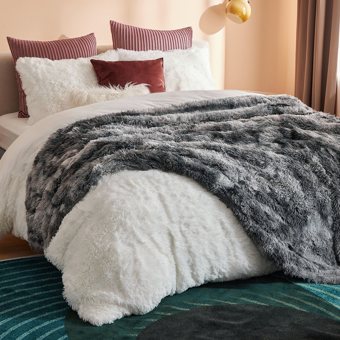 GentleSoft® Fuzzy Faux Fur Blanket