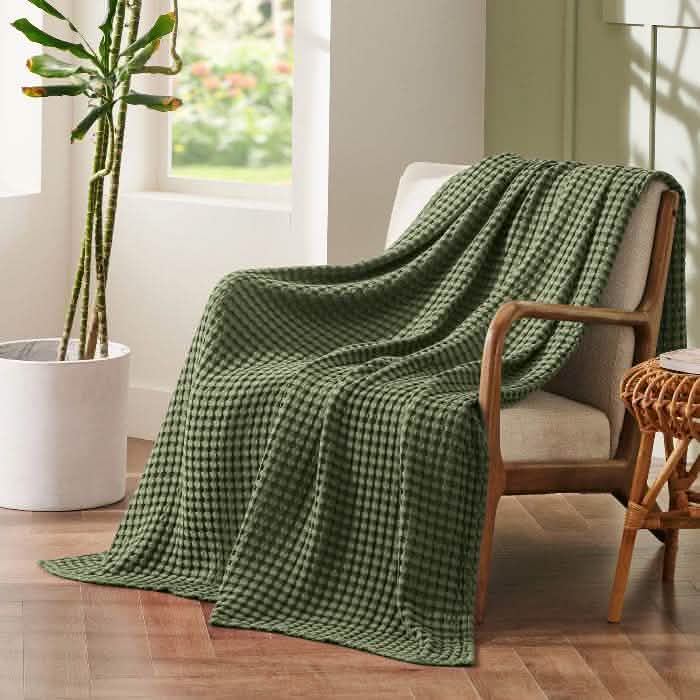 Cooling Waffle Blanket