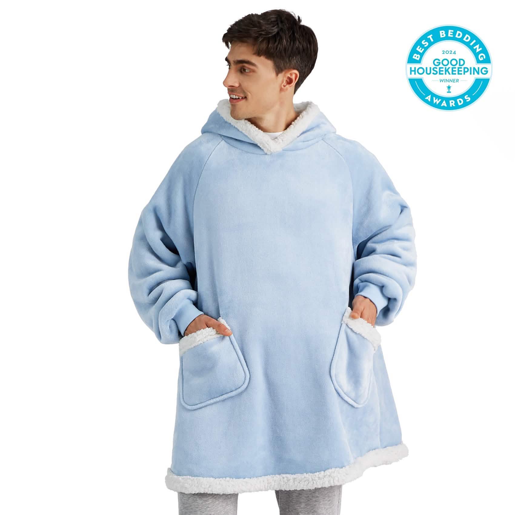 Sherpa Fleece Wearable Blanket