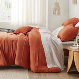 Pinch Pleat Comforter Set