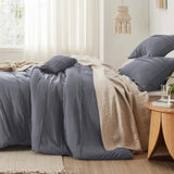 Pinch Pleat Comforter Set