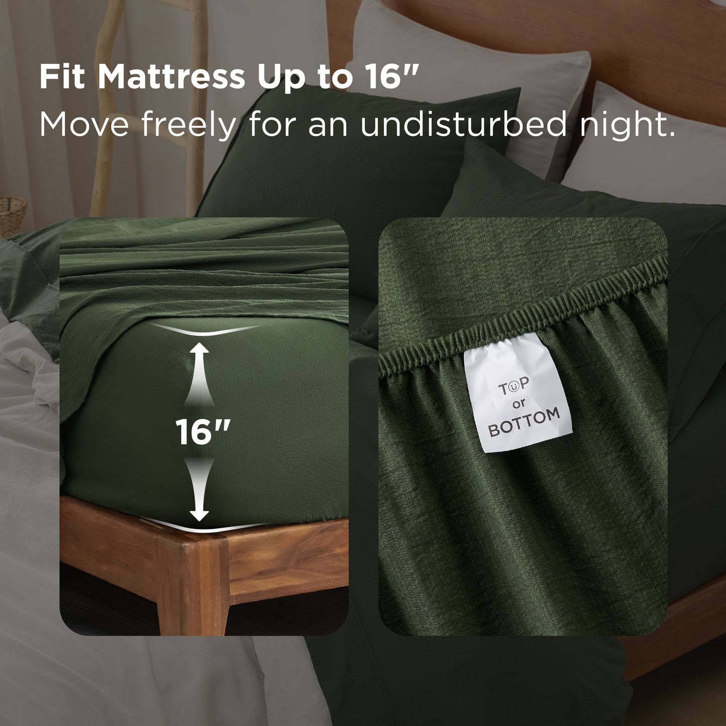 Cotton-Like Striped Sheet Sets