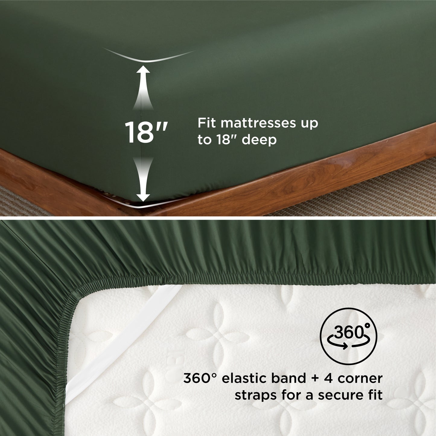 GentleSoft® Rayon Derived From Bamboo Fitted Sheet