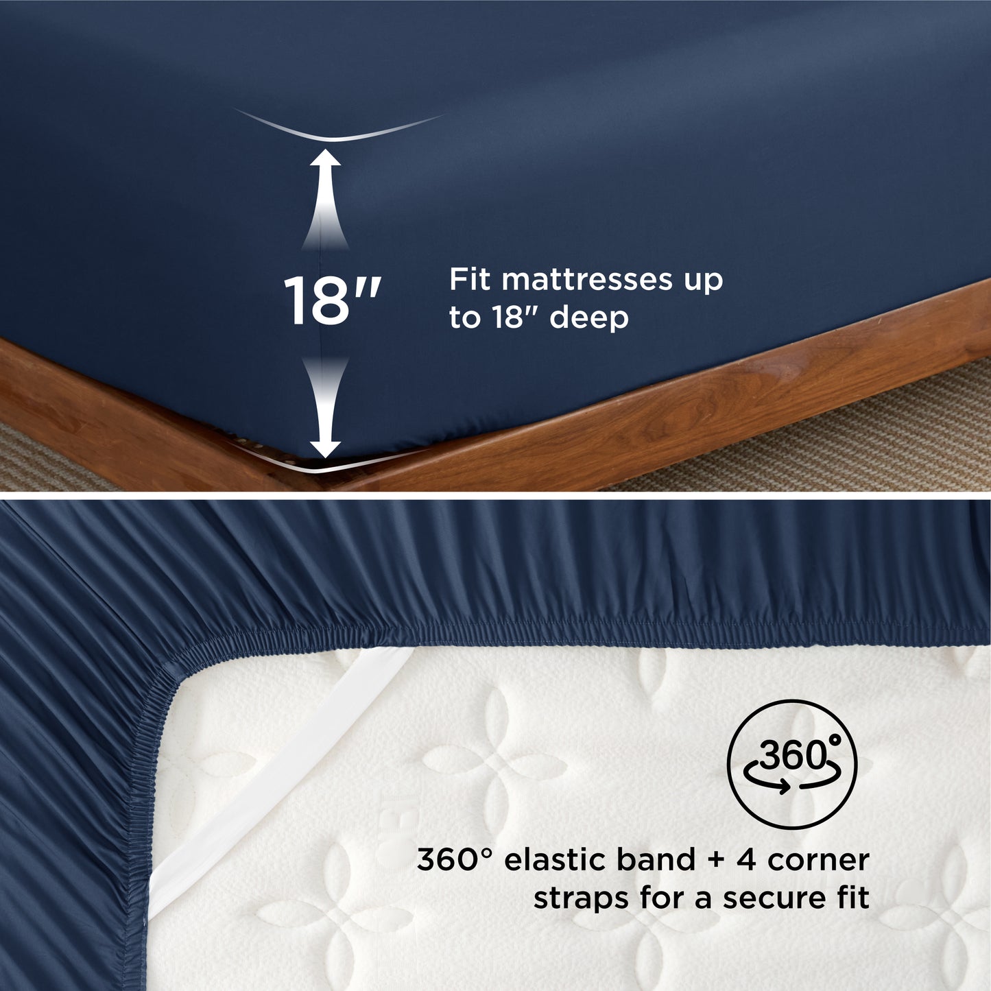 GentleSoft® Rayon Derived From Bamboo Fitted Sheet