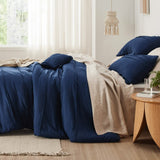 Pinch Pleat Comforter Set