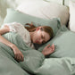 GentleSoft® Cotton Waffle Weave Duvet Cover Set