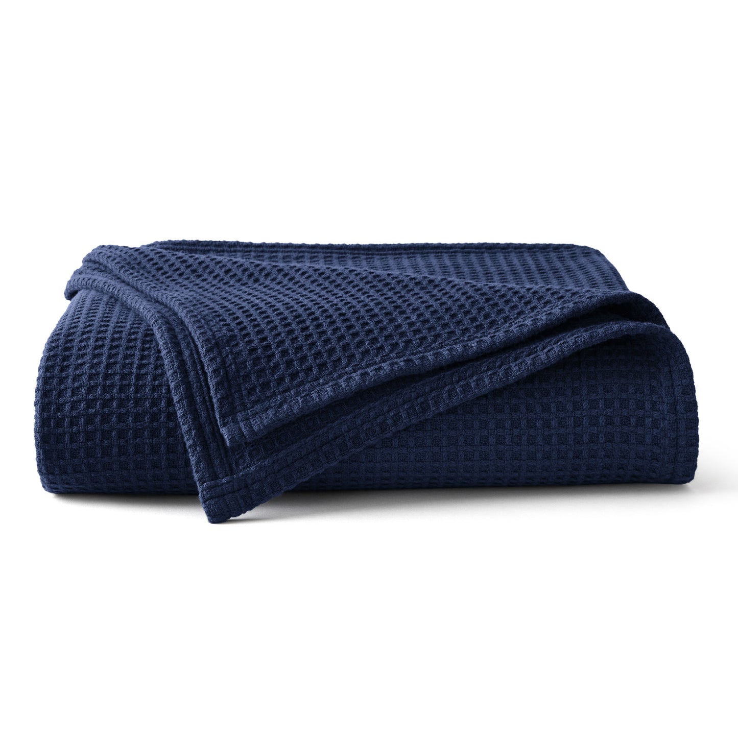 Pure Cutton Baske Weave Blanket